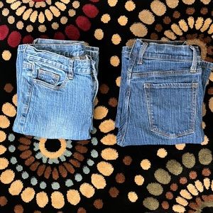 John Galt (Brandy Melville) 2 pair of jeans both size small